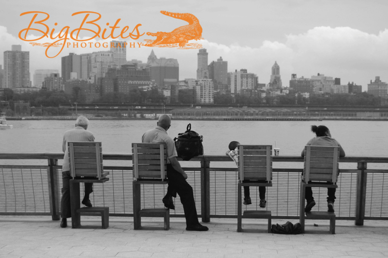 People-on-Deck-b-and-w-New-York-Big-Bites-Photography