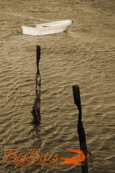 Lone-Boat-Sepia